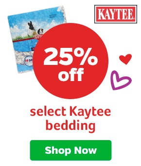 25% off select Kaytee bedding
