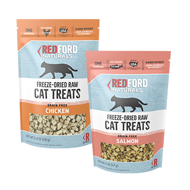 2/$10 select Redford Naturals freeze-dried cat treats