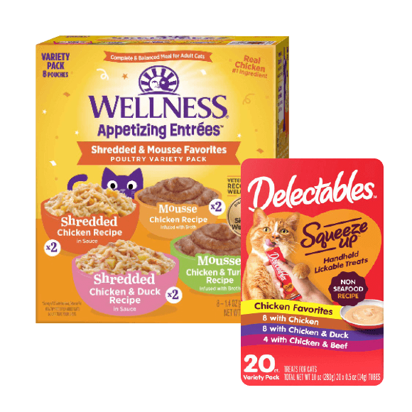 Buy 1 get 1 free select small bags of food & litter. Equal or lesser value. Must buy 2.
