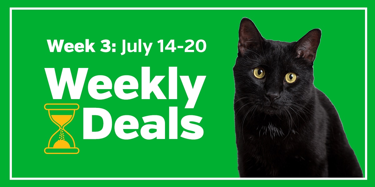 Purr-fect deals & tail-wagging savings – limited time only