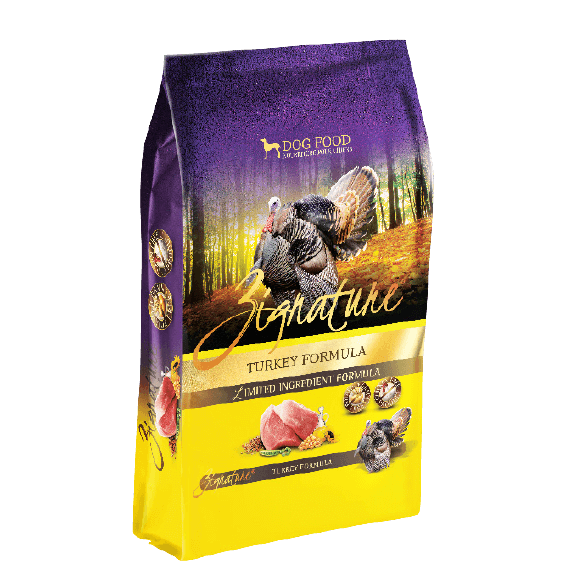 $15 off Zignature dry dog food, 25 lb. bag