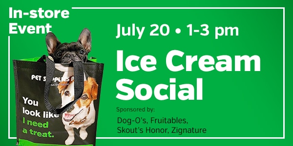 Ice Cream Social July 20 - 1-3pm