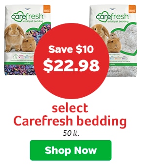 Save $10 on select Carefresh bedding