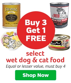 Buy 3 and Get 1 Free Wet Cat and Dog Food